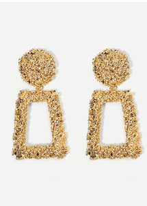 gold tone earrings